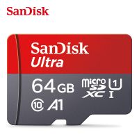 ไมโคร TF SanDisk 100การ์ด SD ความจุ10 64GB,32หน่วยความจำแบบแฟลชจิกะไบต์ UHS 1สำหรับเครื่องบันทึกการขับขี่ HD 4K