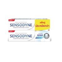 Sensodyne Toothpaste Repair &amp; Protect 100 G. 2 Pcs. เซ็นโซดายน์ ยาสีฟัน สูตรรีแพร์ &amp;โพรเทคท์ 100 ก. แพ็ค 2