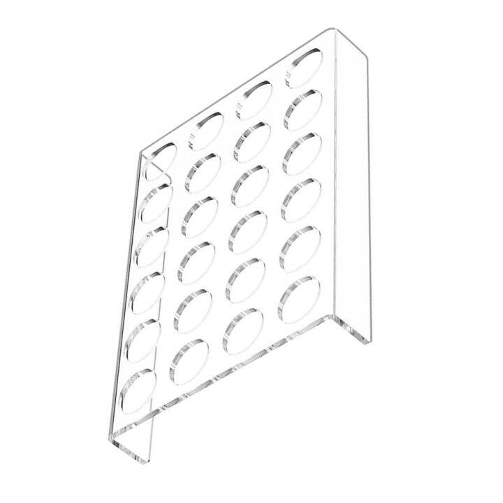 ลิ้นชักเก็บแคปซูลทำจากอะคริลิคออแกไนเซอร์แร็คสำหรับใส่กาแฟที่แขวนแก้ว