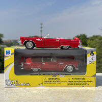 Diecast 1:43 Scale คลาสสิกสำหรับ Thunderbird 56โลหะผสมยานพาหนะรุ่น Auto Car ของเล่น Thumbnails นักสะสม