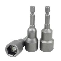 6Pieces 6mm-14mm Hex Socket Sleeve Nozzles Strong Nut Driver Set Drill Bit Adapter Hexagon Power Tool