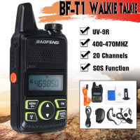 Baofeng BF-T1 Mini Kids Walkie Talkie UHF Portable Two Way Radio FM Function Ham Radio Baofeng T1 USB Child HF Transceiver