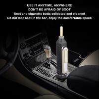 Mini Car Ashtray Portable Metal Liner Ashtray Multifunctional Protection Sleeve Without SootTH