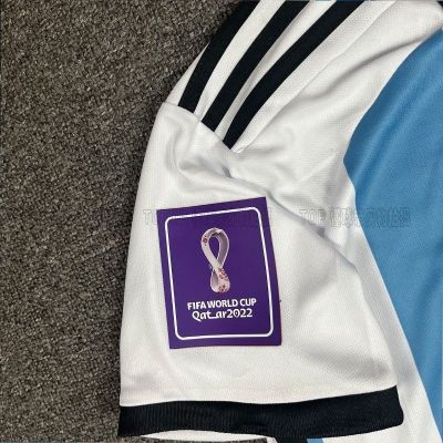 ✢❐✟  New World Cup champion Argentina three star messi embroidery version of the national team 10 adult football suits