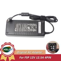 Genuine FSP 12V 12.5V 4PIN 150W FSP150-AHA Power Adapter Charger For QNAP TS-412 NAS TS-410 DPS-150NB-1B FSP150-AHAN1 Laptop New original warranty 3 years