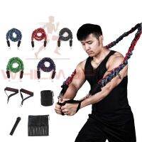 【YF】 Resistance Bands 11pcs Set of 1 Door Anchor 2 Ankle Straps 5 Elastic Belt With Different Tension and Handles a Storage Bag