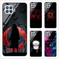 สำหรับ OPPO A93 4G/F17 Pro/Reno 4F/reno 4 Lite อะนิเมะ Naruto Series กระจกเทมเปอร์เคสแข็งส่วนบุคคลที่กำหนดเองเคสโทรศัพท์ของขวัญขายส่ง