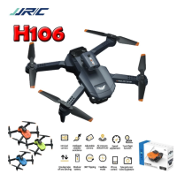 Jdd【fast Delivery】【ต้นฉบับที่มีจำหน่าย】Rc UAVs 4K Professional JJRC H106การหลีกเลี่ยงสิ่งกีดขวางสามด้านรีโมทคอนโทรล Quadcopters พร้อมกล้อง Optical Flow Fixed Plane