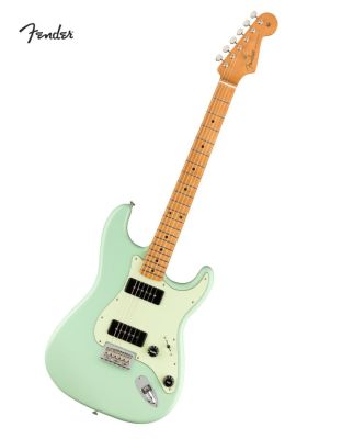 Fender Noventa Stratocaster ปี 2021 กีตาร์ไฟฟ้า ทรง Strat 21 เฟรต บอดี้ไม้เอลเดอร์ คอเมเปิ้ล ปิ๊กอัพ MP-90 + แถมฟรีกระเป๋า Deluxe Gig Bag