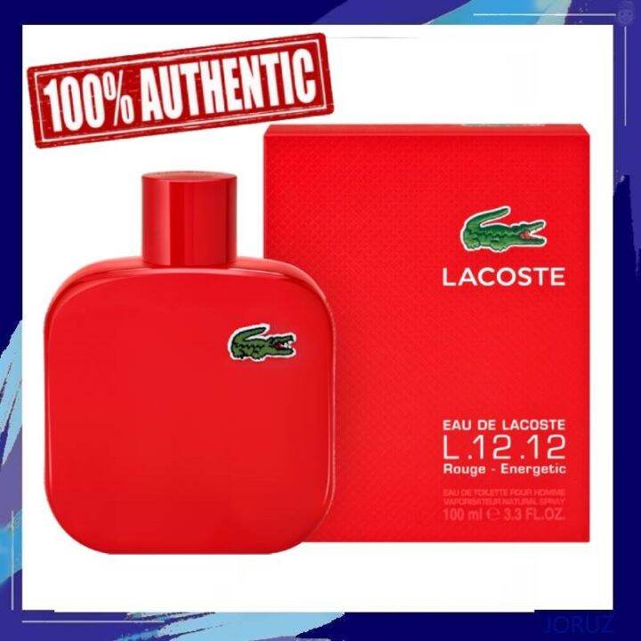 Lacoste rouge energetic online 100ml