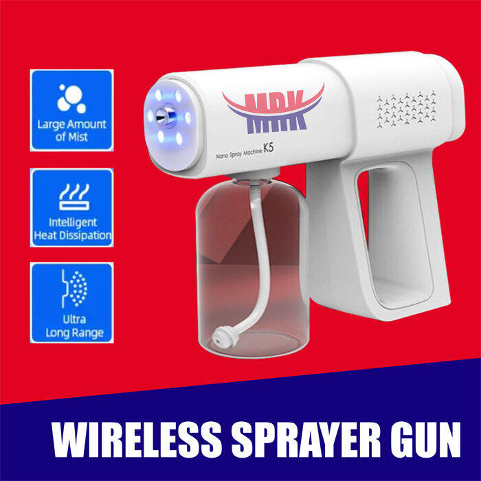 MRK STORE -Original K5 Nano Spray Gun Disinfecting Machine Wireless ...