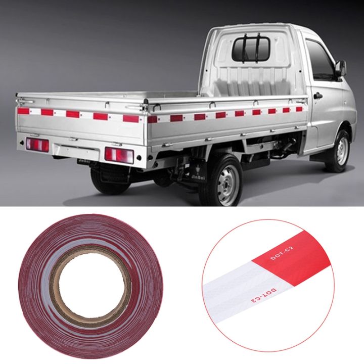 red-and-white-reflective-tape-reflective-film-car-truck-body-stickers-annual-inspection-reflective-strip