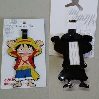 Tagging ป้ายชื่อ ติดกระเป๋า ซีรีโคน วันพีช ONEPIECE ลูฟี่ Lufy