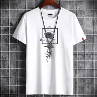 2022 Newest T Shirt for Men Clothing Fitness White O Neck Anime Man T-shirt For Male Oversized S-6XL New Men T-shirts Goth Punk