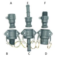 2"  PP Plastic Camlock Couplings  Quick Disconnect Adapter  Female Pipe Fittings Valves