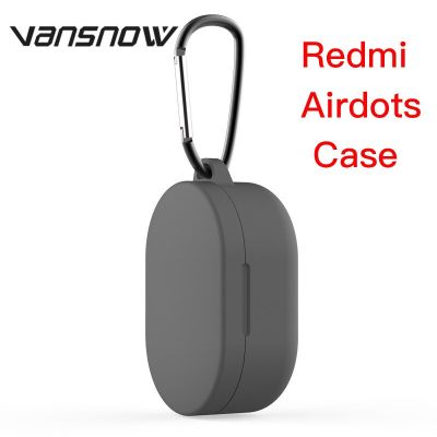 เคสป้องกัน Airdots Mi Airdots Redmi ไม่ใช่เวอร์ชัน Stero สำหรับหูฟังซิลิโคน True Wireless เคสอุปกรณ์หูฟัง