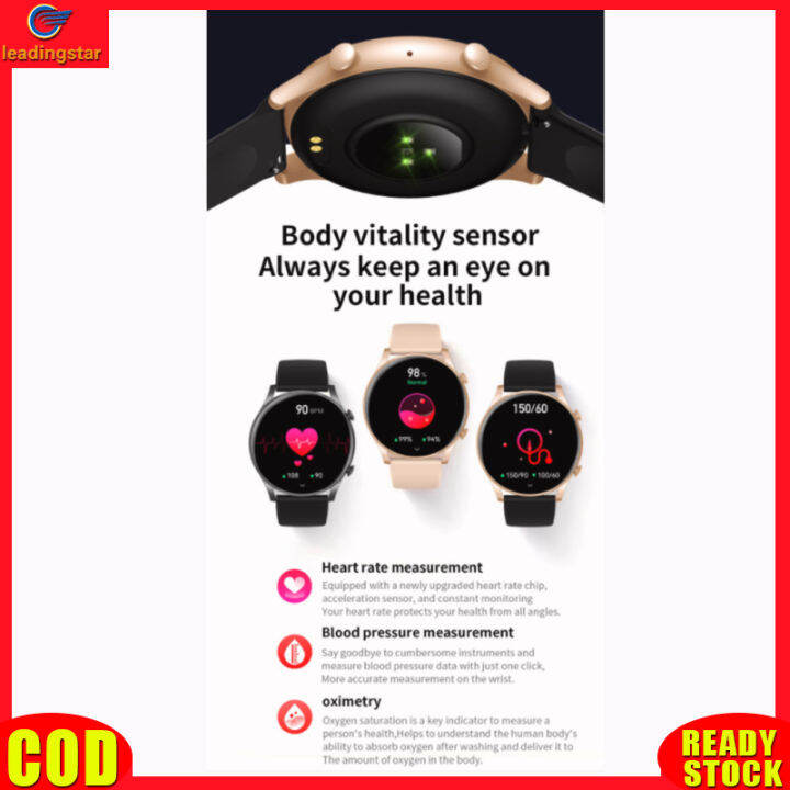 leadingstar-rc-authentic-l52pro-smart-watch-non-invasive-blood-sugar-ecg-heart-rate-blood-pressure-body-temperature-health-detection-for-men-women