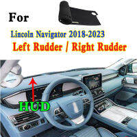 สำหรับ2018-2023 Lincoln Navigator อุปกรณ์ Mk4 Dashmat แดชบอร์ดปกแผงหน้าปัดฉนวนกันความร้อนครีมกันแดดแผ่นป้องกัน