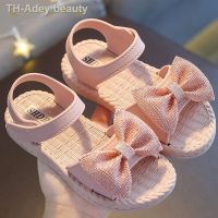 【hot】☊✕❏  Shoes Butterfly-knot Non-slip Soft Kids Toddler Baby Korean Childrens Toe Beach Sandals