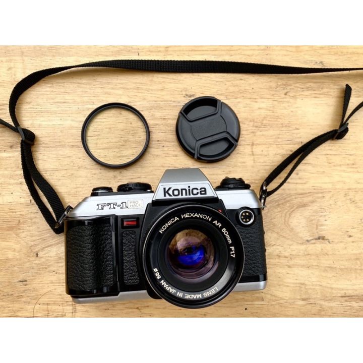 กล้องฟิล์ม-konica-ft-1-pro-half-พร้อมเลนส์-ตัวหายากไม่มีขายทั่วไป