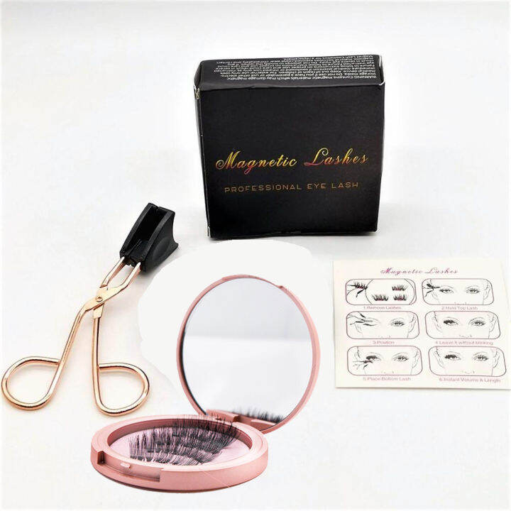 mb-5-magnetic-eyelashes-magnetic-soft-nature-reusable-mink-lashes-with-applicatorclip-3d-ขนตาปลอม-magnetique-faux-cils