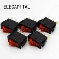 5pcs/lot RED LED Light 3PIN SPST ON/OFF G132 Boat Rocker Switch 15A/250V 20A/125V Car Dash Dashboard Truck RV ATV Home