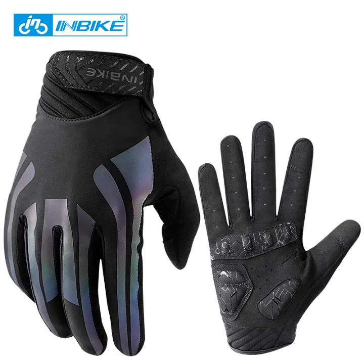 mens full finger cycling gloves