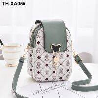 ✁ Grade bags women vogue of new fund 2022 oblique satchel mini mobile phone packages soft skin layers one shoulder little bread