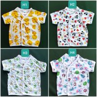 เสื้อผูกหน้า เสื้อผูกเดี่ยว 3/6 (100% cotton) เสื้อผูก