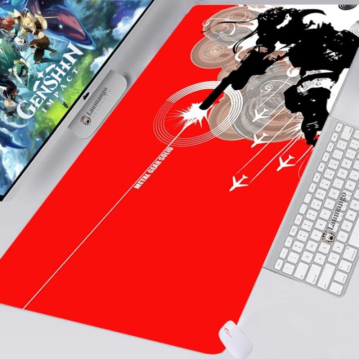 mouse-pad-metal-gear-solid-carpet-gaming-accessories-table-gabinete-gamer-varmilo-keyboard-desk-mat-genshin-impact-lol-mousepad-basic-keyboards