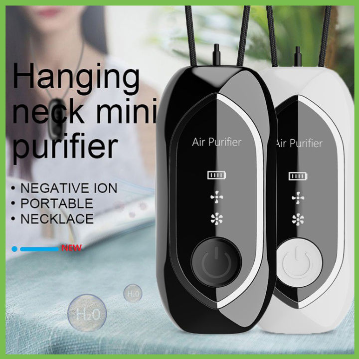 Personal ionic online air purifier necklace