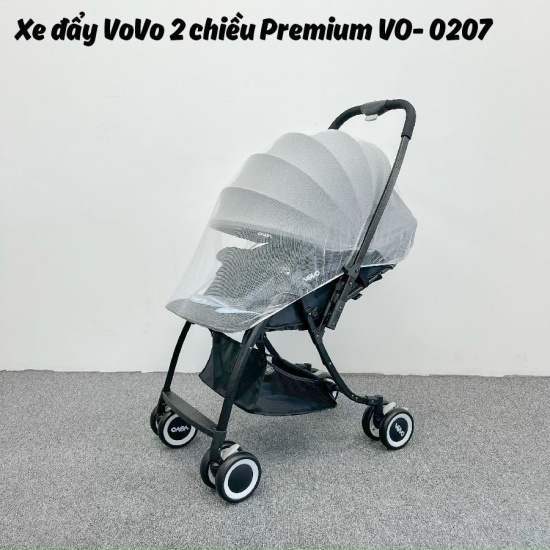 Xe đẩy trẻ em gấp gọn 2 chiều 3 tư thế vovo vo-0207 mẫu nâng cấp mới nhất - ảnh sản phẩm 5
