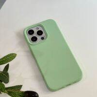 Silicone premium Case V1 (pastel green colors)