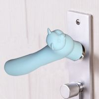 Silicone Door Handle Anti-collision Protection Cover Door Handle Anti-static Silicone Handle Baby Safety Doorknob Pad Case New