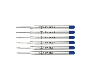 Parker Quink Flow Ball Pen Refill Point Fine 0.8 1Pc Pack Color Black