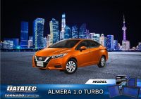 กรองอากาศเครื่องยนต์ ตรงรุ่น​ All NEW Nissan ALMERA 1.0 TURBO ชนิดผ้าDataTec คุณภาพสูง ล้างน้ำได้