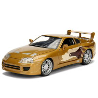 Diecast 124 Sclae Fast 8 Alloy Vehice ToyotaS SUPRA Metal AutoStreet Race Model Cars Collection ของขวัญแสดงของเล่นเด็ก Boys