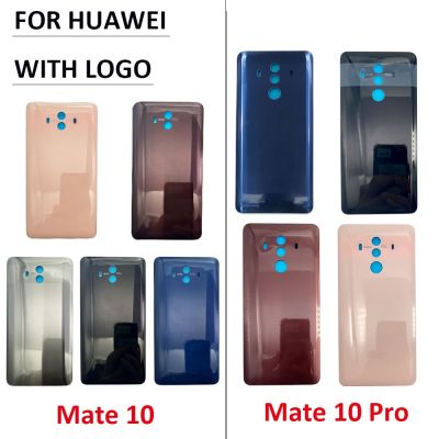 Replacement Battery Back Cover Housing Case With Adhesive Sticker For Huawei Mate 10 / 10 Pro LOGO