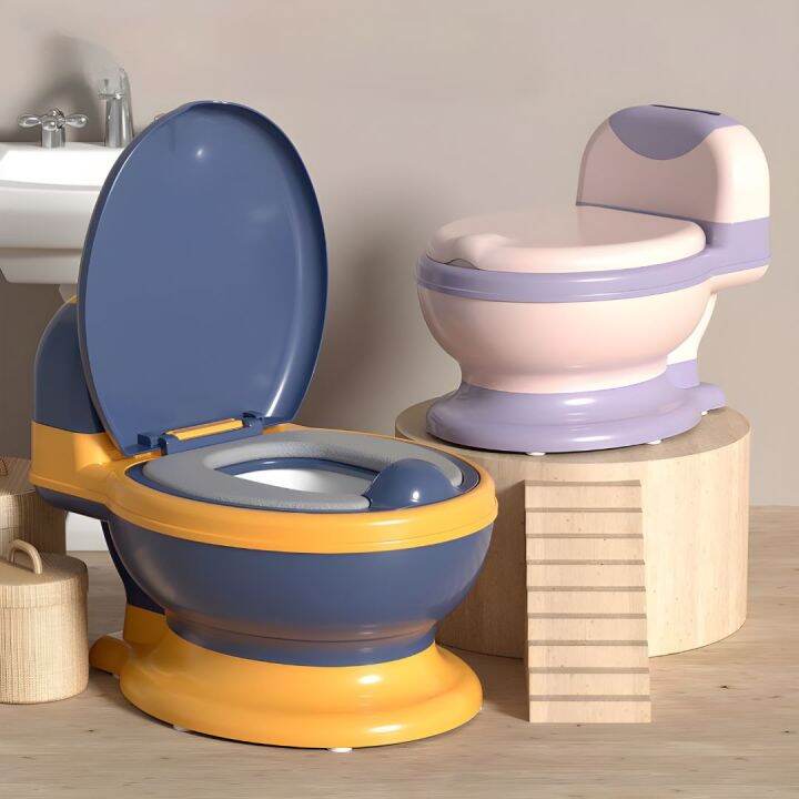 Simulated Realistic Portable Potty Trainer with Foam Seat for Kids by WISHLAND Lazada PH