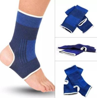 ผ้ารัดส้นเท้า ANKLE  SUPPORTฟรีไซร์ พยุงข้อเท้า(เท้าใหญ่ไม่แนะนำ) กล่องละ 1ข้างและ 2 ข้าง/คู่ ป้องกันการบาดเจ็บ สำหรับเล่นกีฬาหรือการทำงาน