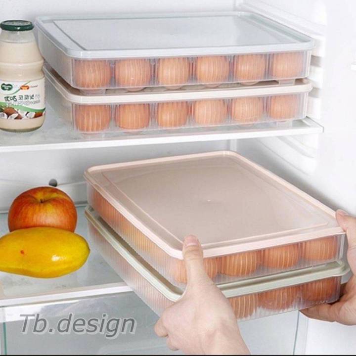 homemart-shop-กล่องเก็บไข่อเนกประสงค์-มี-15ช่องและ24ช่อง-กล่องใส่ไข่กันแตกน้ำหนักเบาพกพาได้สะดวกสบาย
