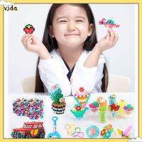 VJDA ใหม่ DIY คู่มือ ลูกปัดวิเศษ ความเหนียวของน้ำ ถั่วที่ละลายน้ำได้ ละอองน้ำ