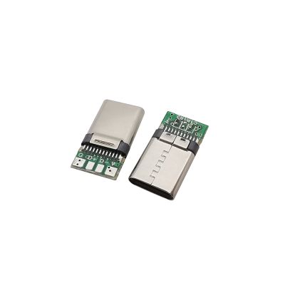 【hot】ஐ⊙☁  5/10Pcs 24Pin USB Type C Male Plug Soldering Charging Socket PCB Board Repair Parts