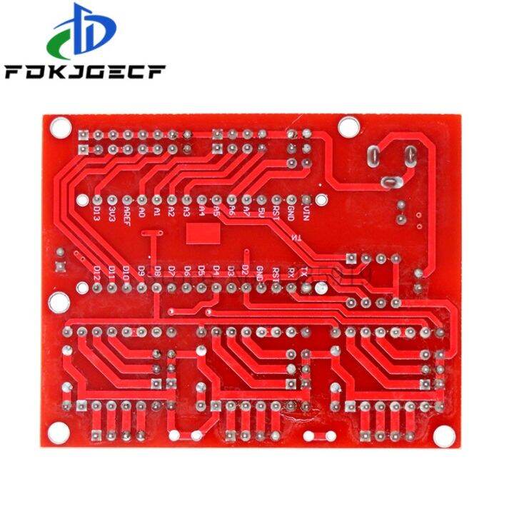 ชุดสำหรับ-arduino-diy-บอร์ดขยายสำหรับเครื่องพิมพ์แผ่นป้องกัน-cnc-v4เครื่องแกะสลัก-เครื่องพิมพ์3d-ไดร์เวอร์-a4988