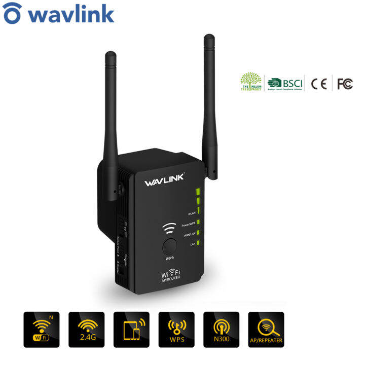 Wavlink n300 repetidor online wifi