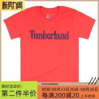 2023 New Fashion version Timberland American mens cotton signature letter round neck short-sleeved T-shirt A11GY