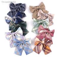 ℗☼ Feminine Plaid Bowtie Casual Bow tie For Women Uniform Collar Butterf Bowknot Adult Check Bow Ties Cravats Girls Bowties