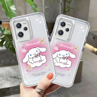 Realme C35เคส C55 Realme C30 C30S เคส C17 Realme 10 4G 10 Pro 10 Pro + Plus 5G 8 8i 8 5G 9 5G 5 5i เคส7i 6i น่ารักการพิมพ์ที่น่ารักซินนามอนดิสนีย์ไล่ระดับสีเคสสีชมพู,TPU นุ่มกันกระแทกกันกระแทกเลนส์กล้องถ่ายรูปเต็มรูปแบบเคสโทรศัพท์ป้องกัน