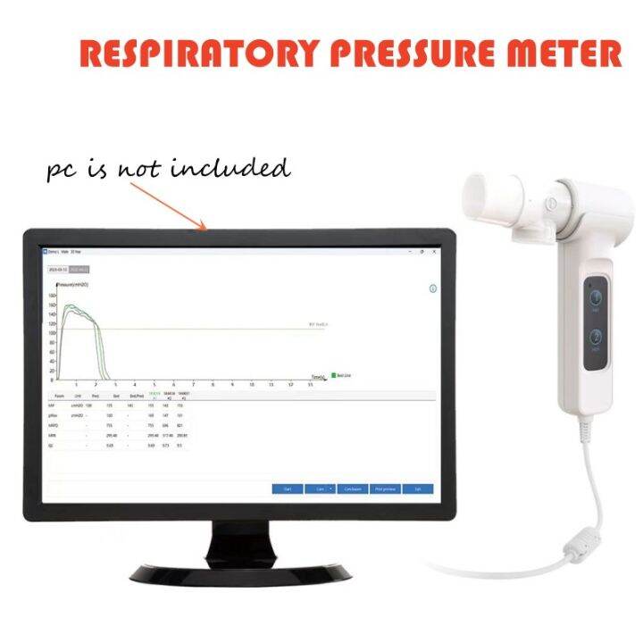 CONTEC RPM10 Portable Respiratory Muscle Strength Testing Device Non