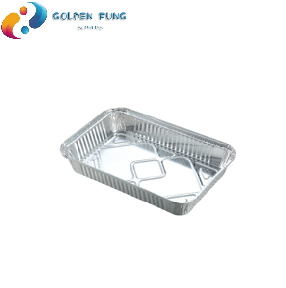 Disposable Silver foil Tray Grill Tinfoil Tray WB315 Tray Lid Bake